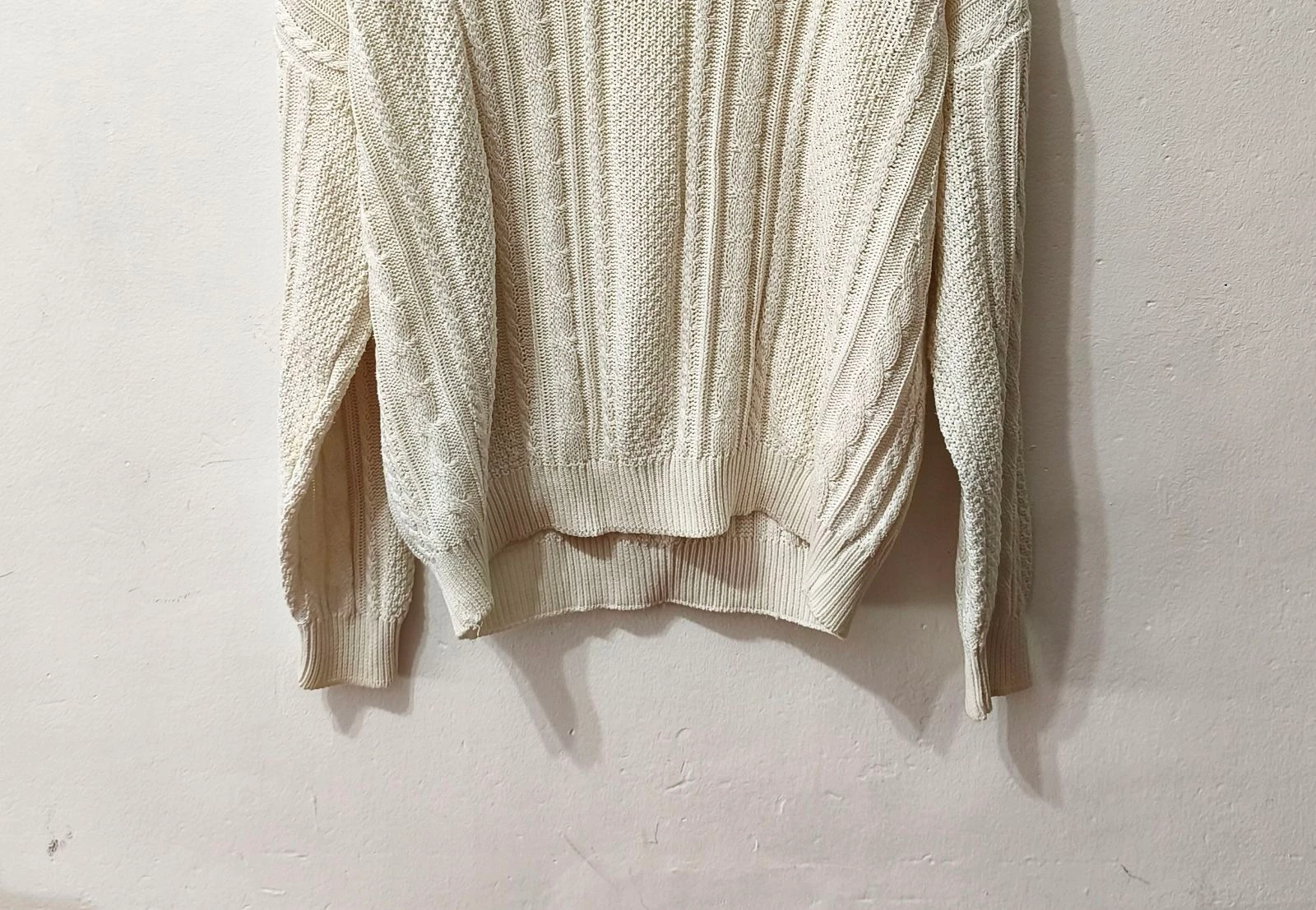 Cream Gelsa men's V-neck jersey Size L-XL – photo 6